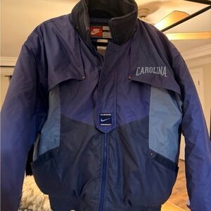 Nike Men's Blue and Gray Windbreaker